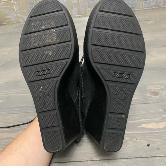 Cole Haan Lace Up Wedges - Picture 6 of 8